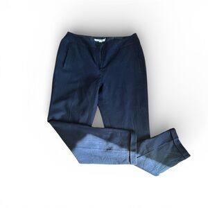 Boden wool ankle pants navy size 8 lined EUC
